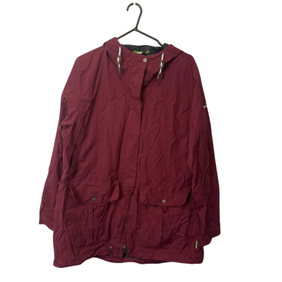 Kathmandu Womens  Size 16  Maroon raincoat 
