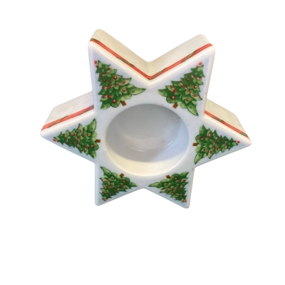 Hutschenreuther Star tea light candle holder
