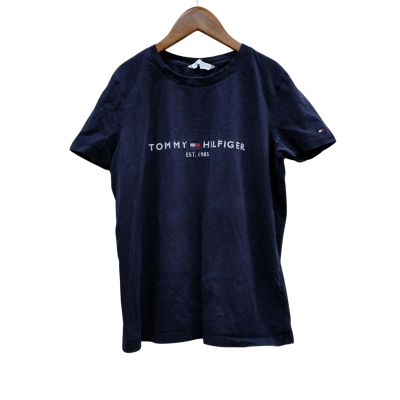 Tommy Hilfiger Kids Size S T-Shirt Navy Blue (4)