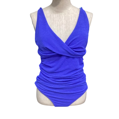 Gorman Womens  Size 12 Onepiece Bathers Blue 