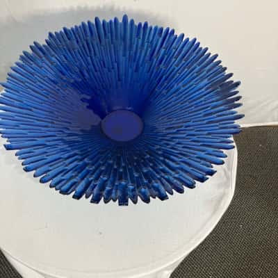 Humppila Revontulet Tauno Wirkkala Blue Bowl