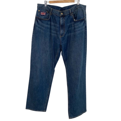 Triumph Mens  Size XXL / XXXL Straight Leg Jeans Blue 