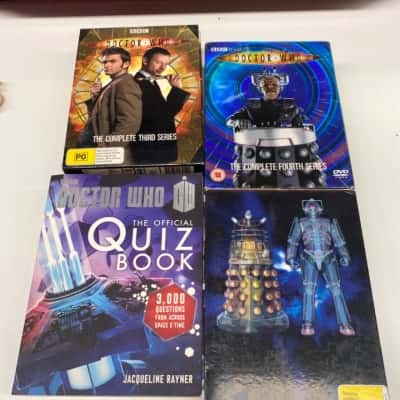Doctor Who DVDS & Books 