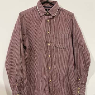  Mens  Size S Maroon / Pinstriped RRP$49.95