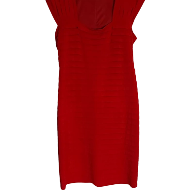 Queenspark Womens  Size 16 Red Dress 