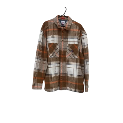 Tommy Jeans Brushed Check Oversized Shirt Size XXL