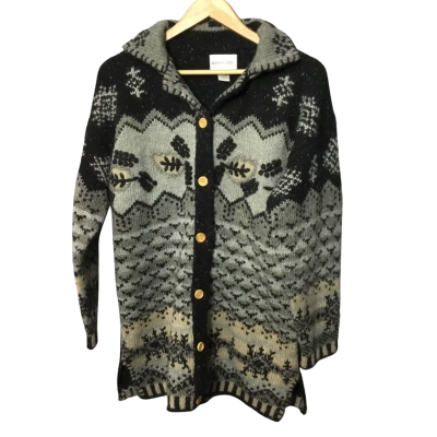 Sussan Womens  Size S Cardigan Grey 