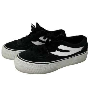 Superga Womens  Size 38 Sneakers Black  / White 
