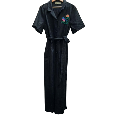 PRINCESS HIGHWAY Size 14 Pink Robin Jumpsuit Linen Cotton Blend