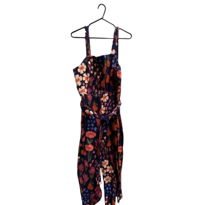 Princess Highway Womens Size 18 Jumpsuit Floral / Navy Blue 