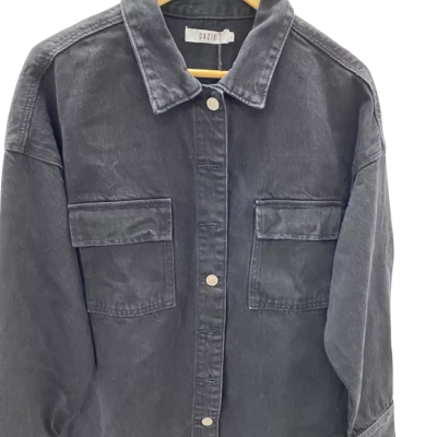Dazie Womens  Size 8 Black  jacket/shirt