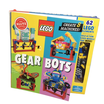LEGO GEAR BOTS SET + Book. 40 X 40 CM. Multicoloured