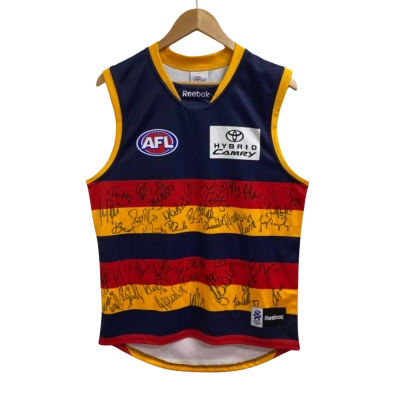 Signed Adelaide Crows guernsey