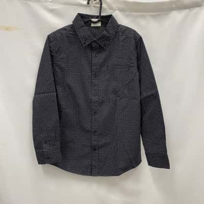Brilliant Collection Big W Kids Cotton Long Sleeves Shirt Size 8 Black  