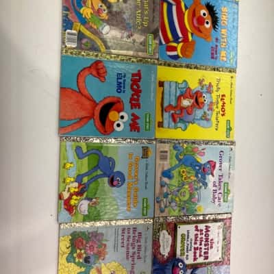 Little golden books 8X Sesame Street 