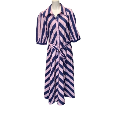 Leoni Womens Dresd Size 16 Navy Blue 