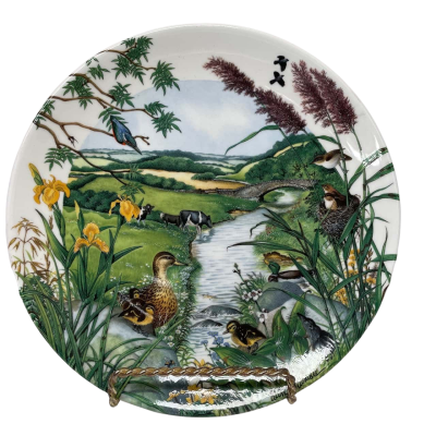 Colin Newman ‘The Meandering Stream’ Limited Edition Plate by Wedgwood