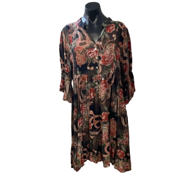  Sun Goddess   Size 14 Babydoll Dress Multicoloured 