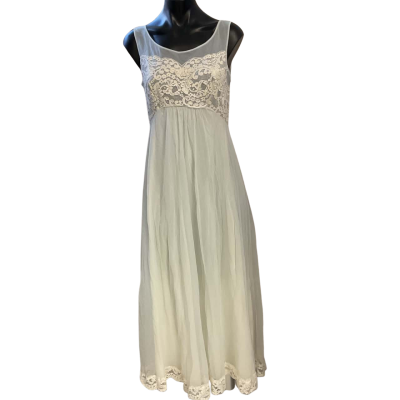 Shadowline  Womens  Size S Shift Dress Blue / White 