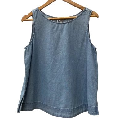 Suzannegrae Light Denim Sleeveless Top Size 8