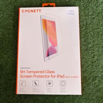 Cygnett 9H Tempered Glass Screen Protector for iPad 10.2" or 10.5” (New)