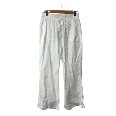 Celmia Womens Size XL White Elastic Waist Pants (new)
