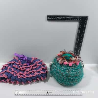 2x Hand Made Tea Cozies