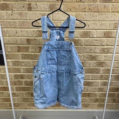  Womens lily loves light wash overalls Size 12 