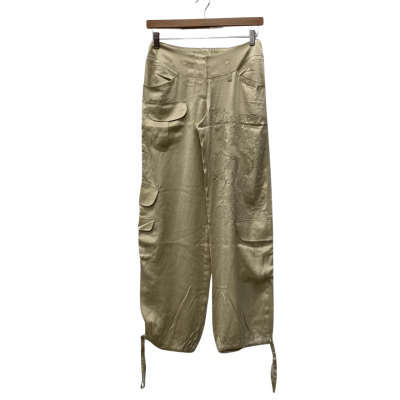 Sportsgirl Womens  Size 8 Cargo Pants Cream 