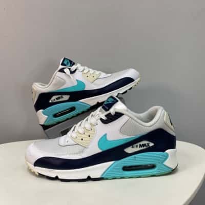 Nike Air Max Mens  Size 12 Blue / Teal / White 