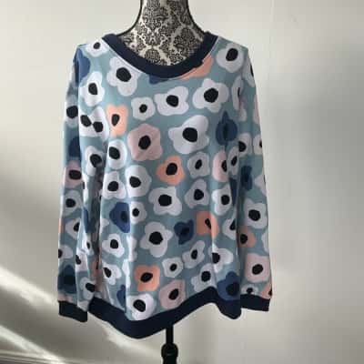 Scarlett Bird Womens Size One Size Sweatshirt Floral 
