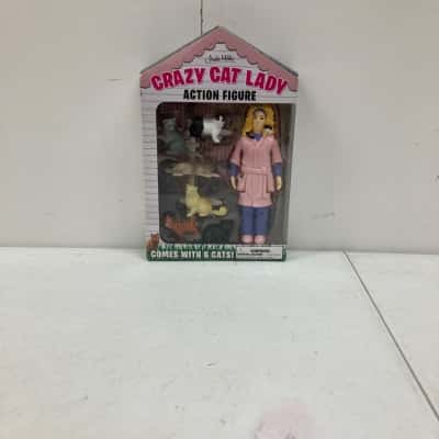 Crazy Cat Lady Action Figure