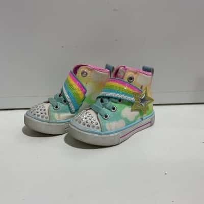 Twinkle Toes Rainbow Hightop Sneakers Kids size US5