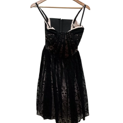 Portmans Womens Black  / Pink  dress