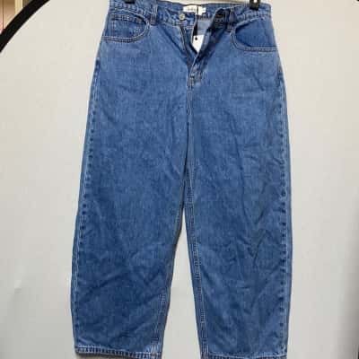 Feather and Noise Womens  Size 11 Cropped Jeans Blue 