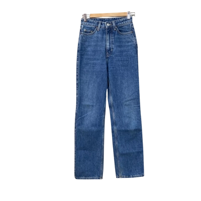 Weekday Womens  Size 24 Straight Leg Jeans Blue 