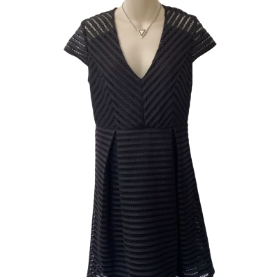 Tokito Black Midi Dress Size 12 