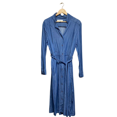 Bird Keepers denim dress with pockets 
