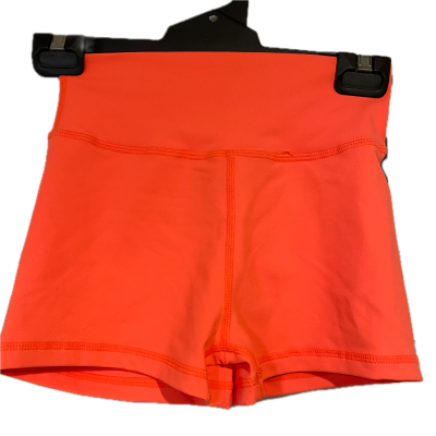 Muscle nation Womens  Size S Orange Bike shorts 