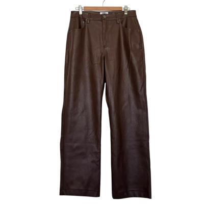 Cotton On Size 12 Brown Straight Leg Jeans 