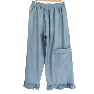Sea-Gypsy   Denim Knee Length Pant.  Size L 