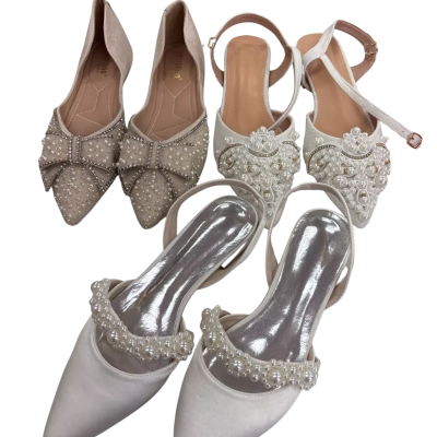 X3 Bridal pairs of flats  Women's  Size 39/40 40 Flats 
