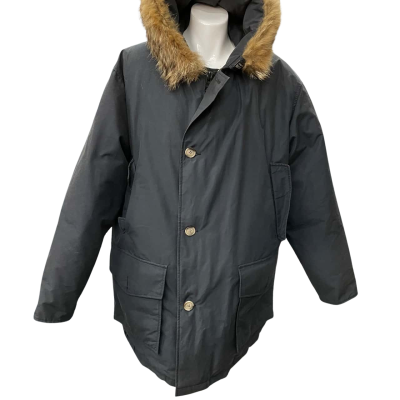 John Rich & Bros Woolrich Mens  Size L Down Arctic Parka Black  