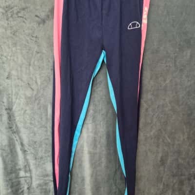 Ellesse Womens  Size 12 Leggings Blue / Navy Blue / Pink  