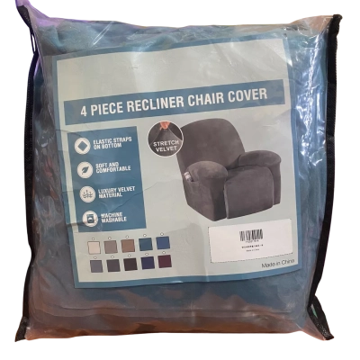 Recliner chair cover 4 pieces new