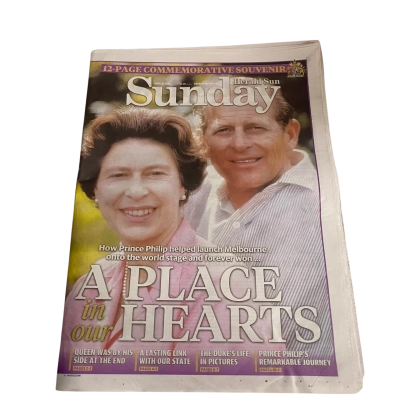 Melbourne Herald Sun Sunday Paper 12 Page Commemorative Souvenir Edition 