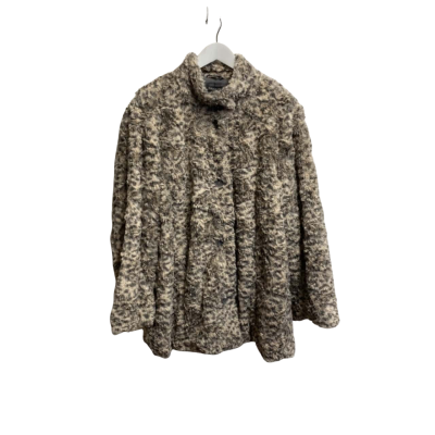 Autograph Womens Size 18 Fleece Jacket Animal print 