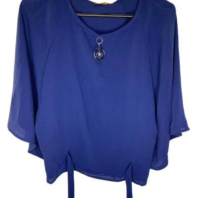  Womens Blue Top Size M