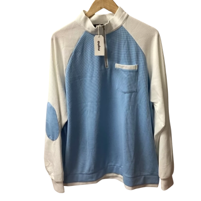 Ouku Men  Size XL Long Sleeve Top Blue K