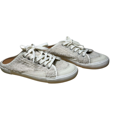 Zara Womens  Size 7 Faux Sheepskin Slip ons